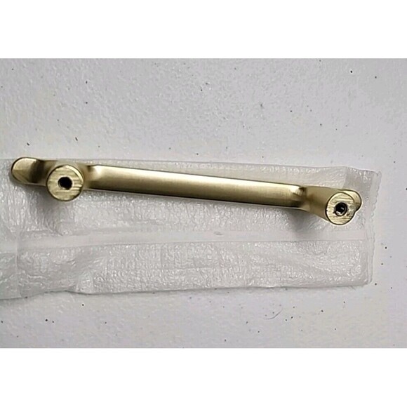 POVEFONK 10 Pack 5 inch128mm Brushed Brass Kitchen Cabinet Handles Cabinet Pulls - Picture 11 of 11